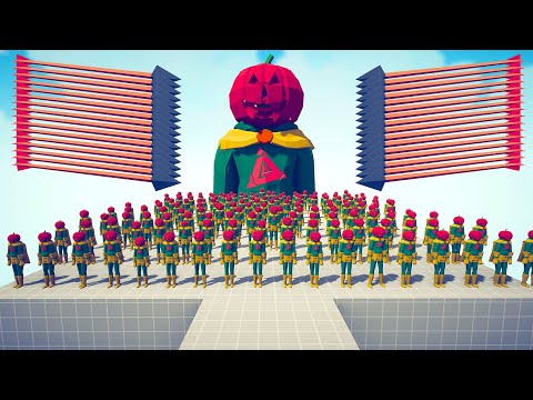 100x CAPTAIN SAUCE + GIANT vs EVERY TRIO GODS - Totally Accurate Battle Simulator TABS