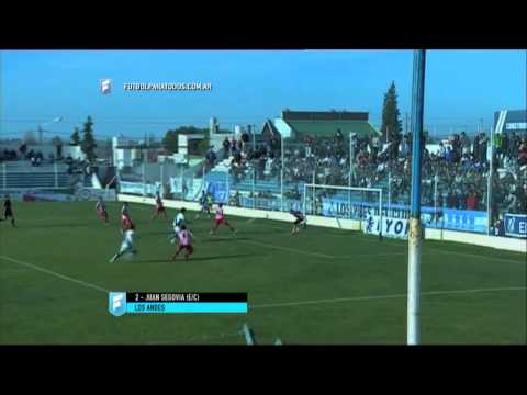 Gol de Segovia en contra. Brown 2 Los Andes 0. Fecha 21.Primera B Nacional.Fútbol Para Todos