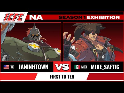 JANinHtown vs. Mike_Saftig F10 - ICFC GGST NA Season 1 Exhibition