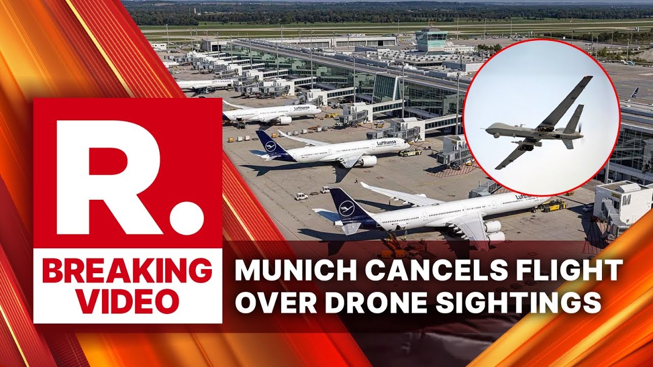 Incydent z dronem nad Monachium: Lotnisko wznawia działalność, UE rozważa "mur dronowy"