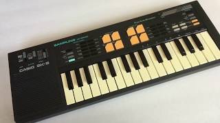 Video thumbnail for Casio SK-5 Sampling Digital Keyboard Synthesizer Review - Vintage Electric Keyboard by theotherchannel