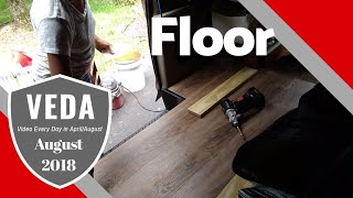 "Cardinal's" Van Build Series: Floor