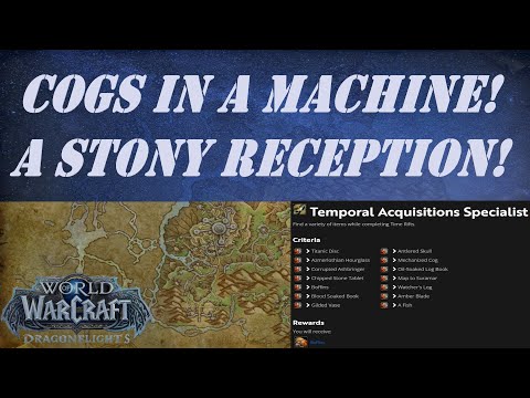 Cogs in a Machine! | A Stony Reception! Wow Quest