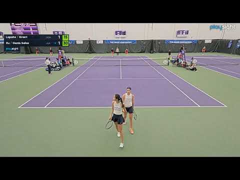 Guillermina Grant/Anastasiia Lopata v Annabelle Xu/Martina Genis Salas - 10.2.25