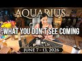 Aquarius ♒ Extending An Offer / Opportunity ☕ What You Don't See Coming  ☕ Jun 7 - 13, 2026