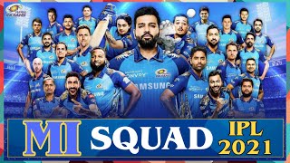 IPL 2021 Mumbai Indians (mi) Full Team Squad | MI Squad 2021 | MI Players List 2021