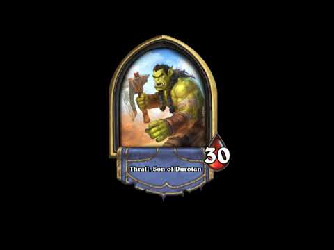 Thrall Son Of Durotan All Hero Quotes - Hearthstone