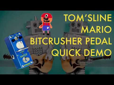 Демонстрация звучания педали эффектов Tomsline AMO-3