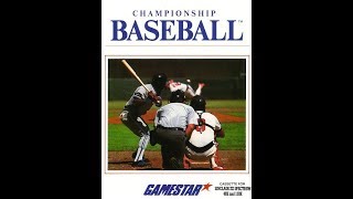 ZX Spectrum Vega Games - Championship Baseball