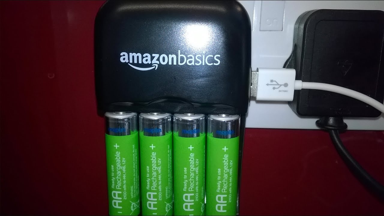 Amazon Basics USB Rechargeable Battery Charger