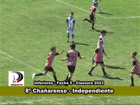 Fútbol Infantil: Chañarense vs Independiente / Fecha 5 (Clausura) / Liga Interprovincial - 16/09/23