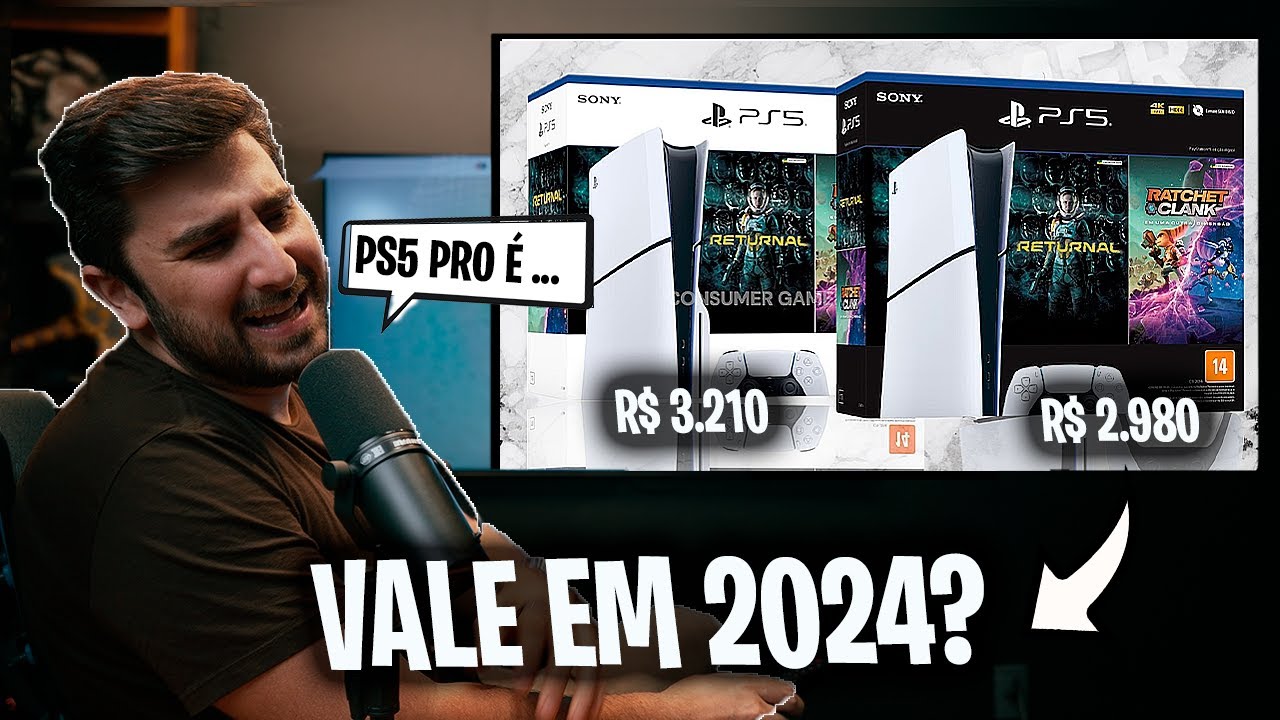 PARA DE "FIASPO" I VALE A PENA COMPRAR O PS5 SLIM EM 2024? EXPOSED e ANÁLISE SINCERO