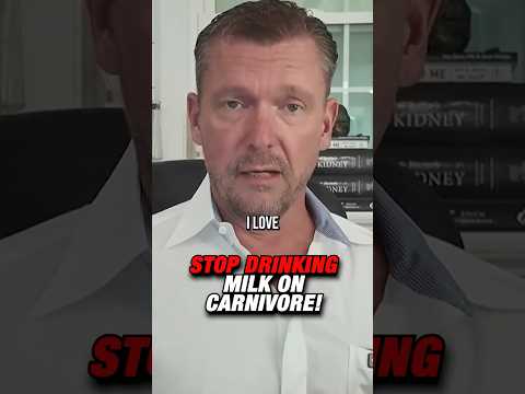 Stop Drinking Milk On The Carnivore Diet! #dairy #milk #carnivore #keto