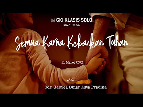 Bina Iman GKI Klasis Solo 11 Maret 2021