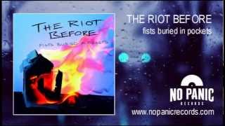THE RIOT BEFORE - words written over coffee (2009)