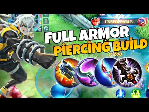 Yin New Tutorial Full Armor Piercing Build Full Damage | Johnson and Odette  are Weeping