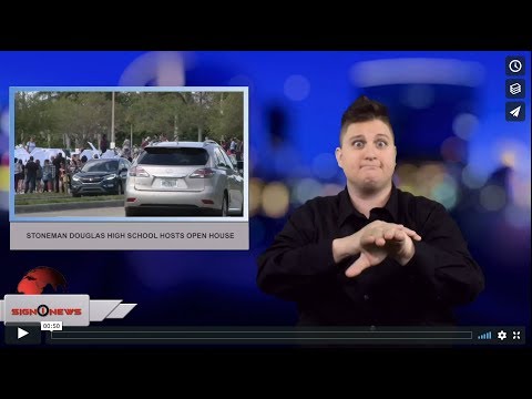 Stoneman Douglas High School hosts open house (ASL - 2.25.18)