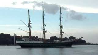 preview picture of video 'Alexander von Humboldt II - The Tall Ships Races 2013'