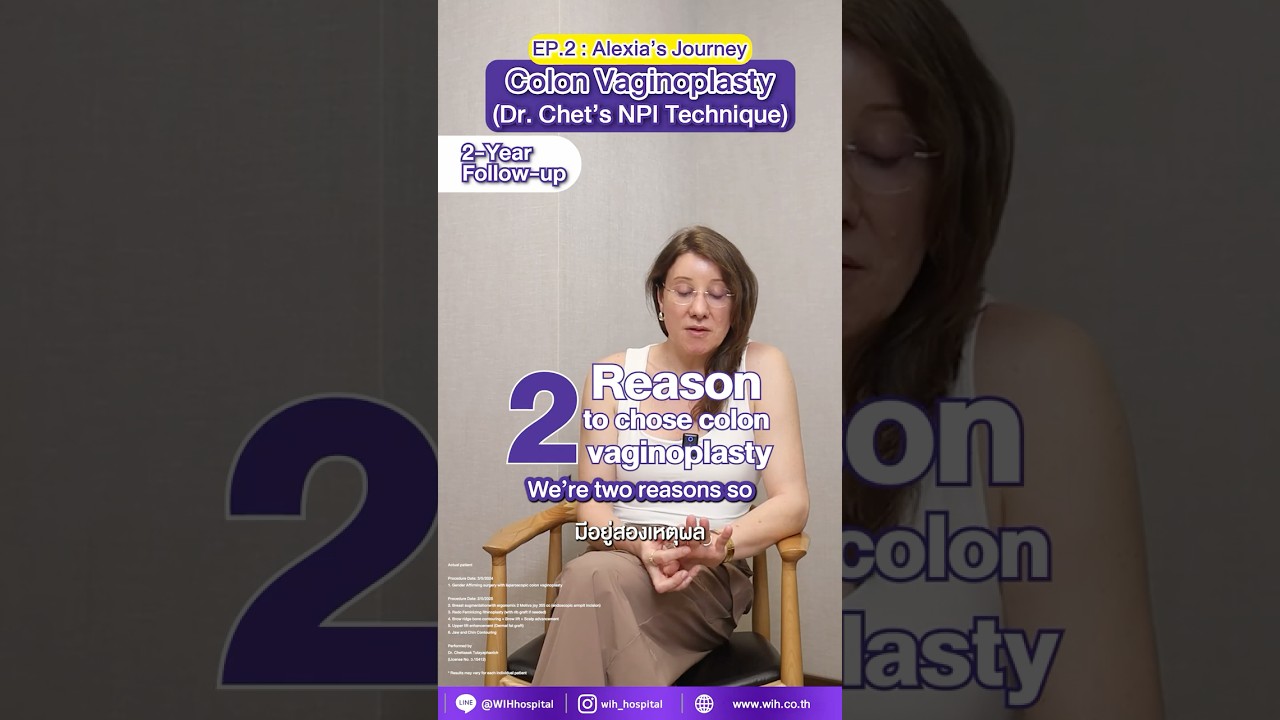Colon Vaginoplasty | Alexia-Hong Kong ’s Transformation Journey at WIH