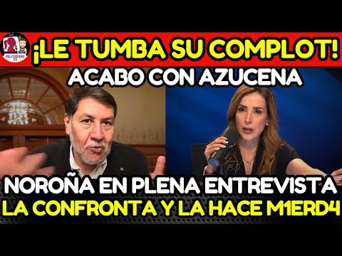 LE SOLTO BOMBAZO! AZUCENA HELADA! NOROÑA PISOTEA A LA INFELIZ EN CADENA NACIONAL! | Politiquero
