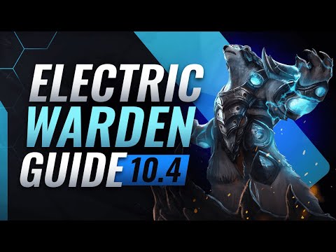 The ONLY ELECTRIC WARDEN Guide You NEED - Teamfight Tactics Patch 10.4