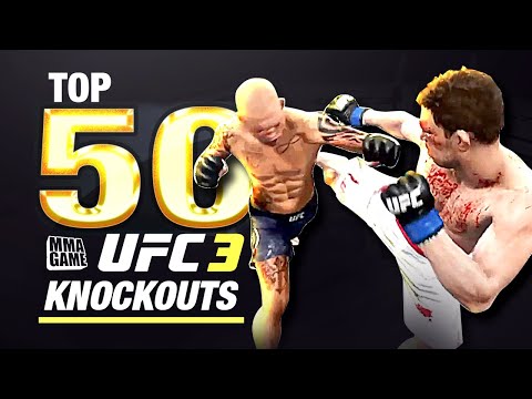 EA SPORTS UFC 3 - TOP 50 UFC 3 KNOCKOUTS - Community KO Video ep. 14
