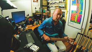 Video thumbnail for Ibanez Q547 | Colortone Roundhouse | Dazatronyx AC128 by Brett Kingman