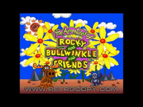 The Adventures of Rocky and Bullwinkle and Friends Megadrive