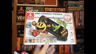 AtGames 2018 Atari Flashback Portable!