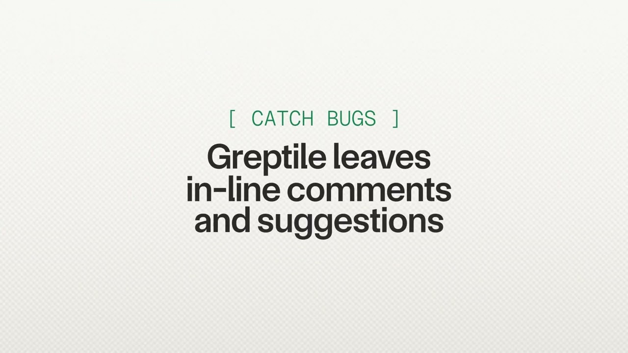 Greptile Intro video thumbnail