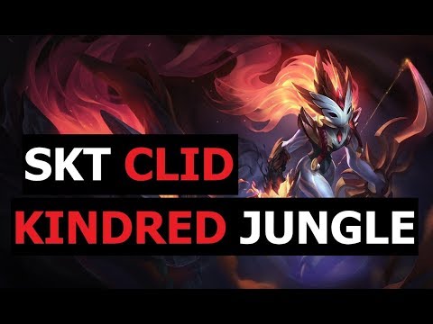 SKT T1 Clid - Kindred Jungle Ranked Patch 9.8 Korean - League of legends gameplay