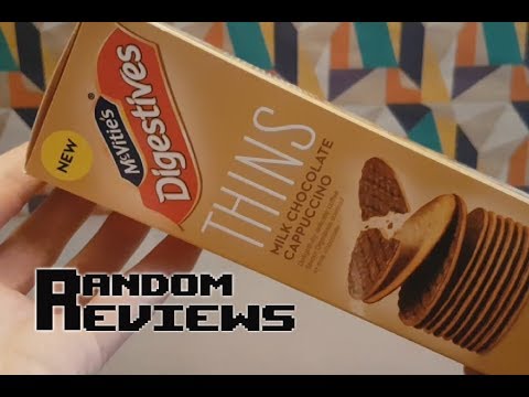 McVities Digestives Thins Milk Chocolate Cappuccino - Random Reviews