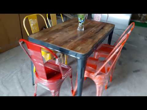 Wooden modern bar table