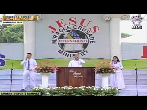 JMCIM Main Sunday Service - Joyful Songs - November 11, 2018