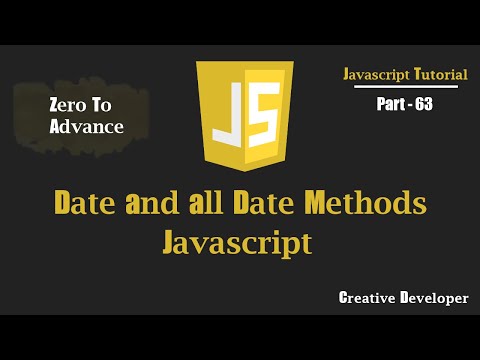 Javascript Date Getday Gethours Getminutes Getseconds Javascript Tutorial