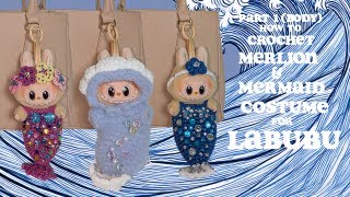 Labubu Crochet Merlion or Mermaid Costume Tutorial Part 1 Body