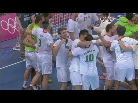 Men's Handball Quarter-Finals - HUN v ISL | London 2012 Olympics