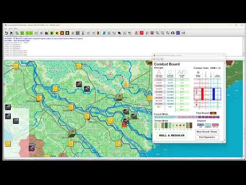 GMT Vietnam 1965-1975 Battle for Vietnam Summer 65 Turn1 pt2 using Vassal module How to series