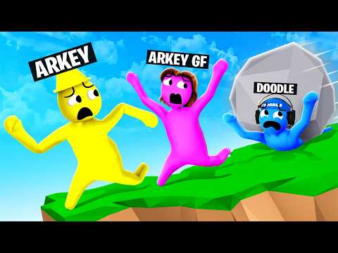 We Played Human Fall Flat with ARKEY’S GIRLFRIEND..