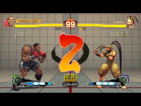 SSF4-AE: mameta-com [Balrog] vs osyare-tetyou [Ibuki]