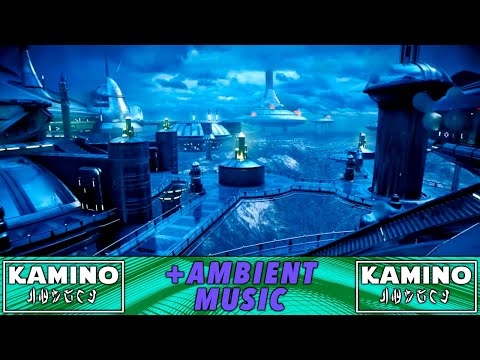 Kamino Rain + 🎶 Ambient Music 🎶  - 🎬 Star Wars Inspired 🎬 - Ambience / White Noise -  10 Hours