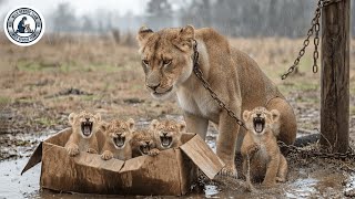 Animal Rescue: Brave Park Rangers save Lion Cubs and Their Mother During a Storm #107