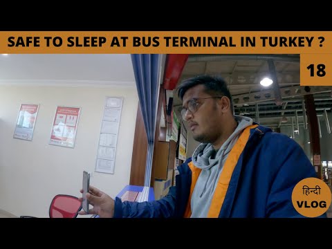 É seguro dormir na estação rodoviária da Turquia?Ônibus noturno Ayvalik para Denizli |