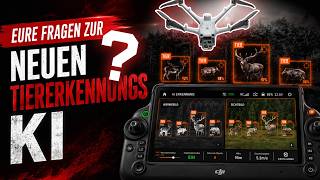 Eure FRAGEN zur Tiererkennungs KI für DROHNEN - Tiererkennungs KI Q&amp;A (DJI Matrice)