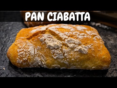 Clásico Pan Ciabatta con solo 3 INGREDIENTES | Abelca