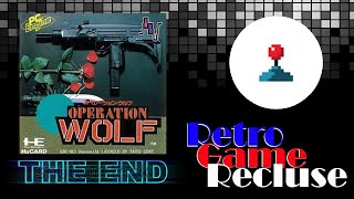 Operation Wolf (1987) Taito PC Engine Turbografx ending [Retro Gaming]
