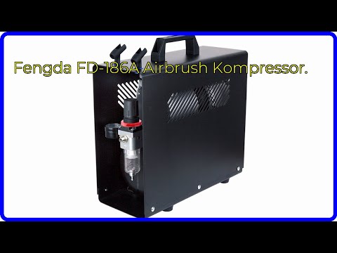 BEWERTUNG (2025): Fengda FD-186A Airbrush Kompressor.. WESENTLICHE Einzelheiten