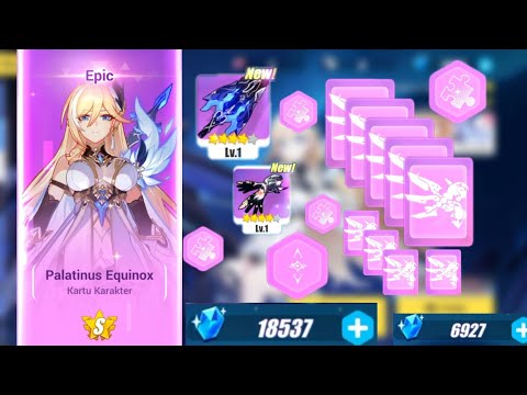 Honkai Impact 3 Ver 5.5 :🔥 F2P gacha Palatinus Equinox (F2P Main Account VS F2P Little Account)