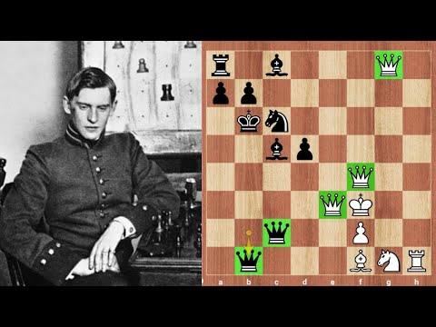Brilliant Manoeuvre Of 5 Queens on board 💥💥 Alexander Alekhine Brilliancy 💥💥