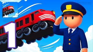 Train Conductor World Gameplay Walkthrough Part 1 - Tutorial Manage Railway Traffic (Android,iOS)